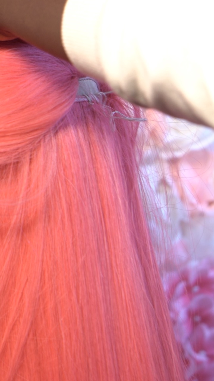 Fertig installierte Perücke im Salon Hairqueen030